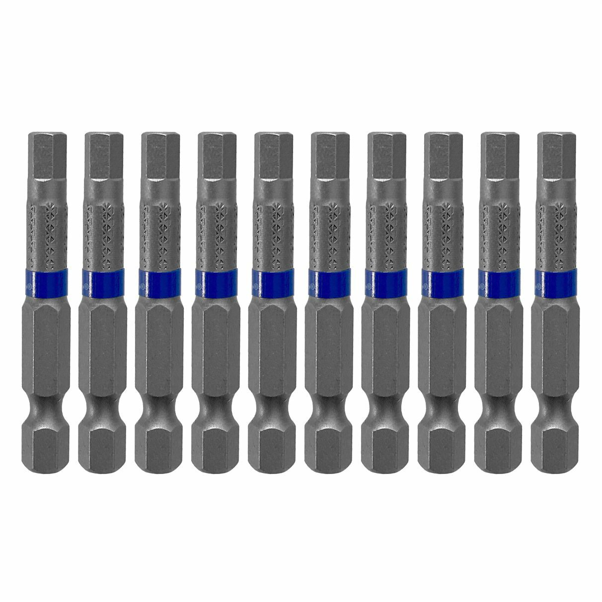 10 pieces – Steel bit set HEX5, 50 mm, Cutop Profi