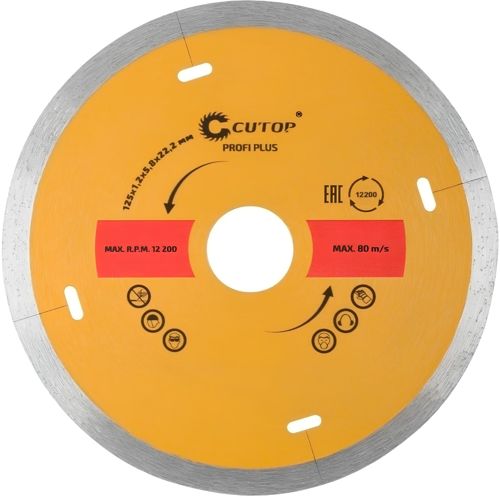 Cutting diamond blade “Solid”, Cutop Profi Plus