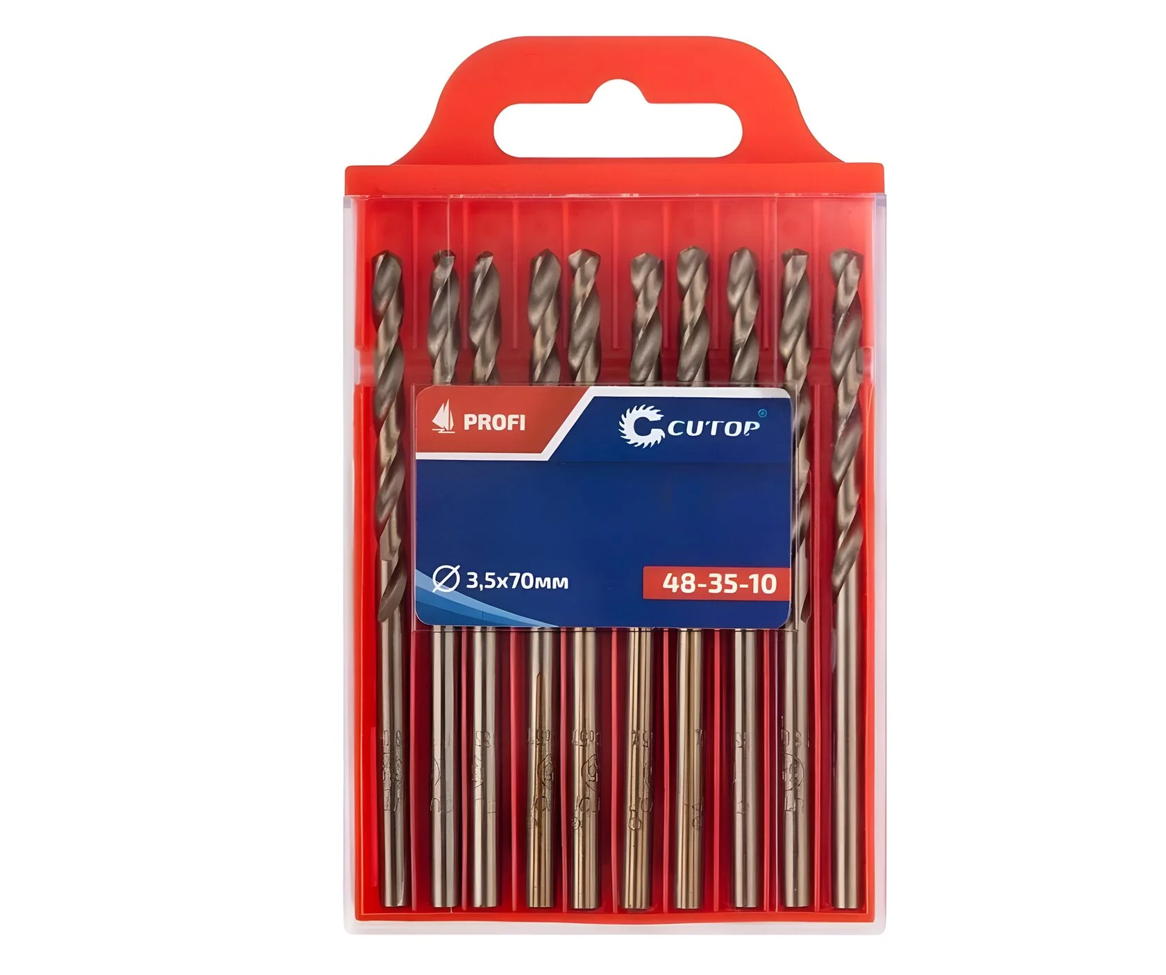 Professional long drill for metal with 5% cobalt, Cutop Profi