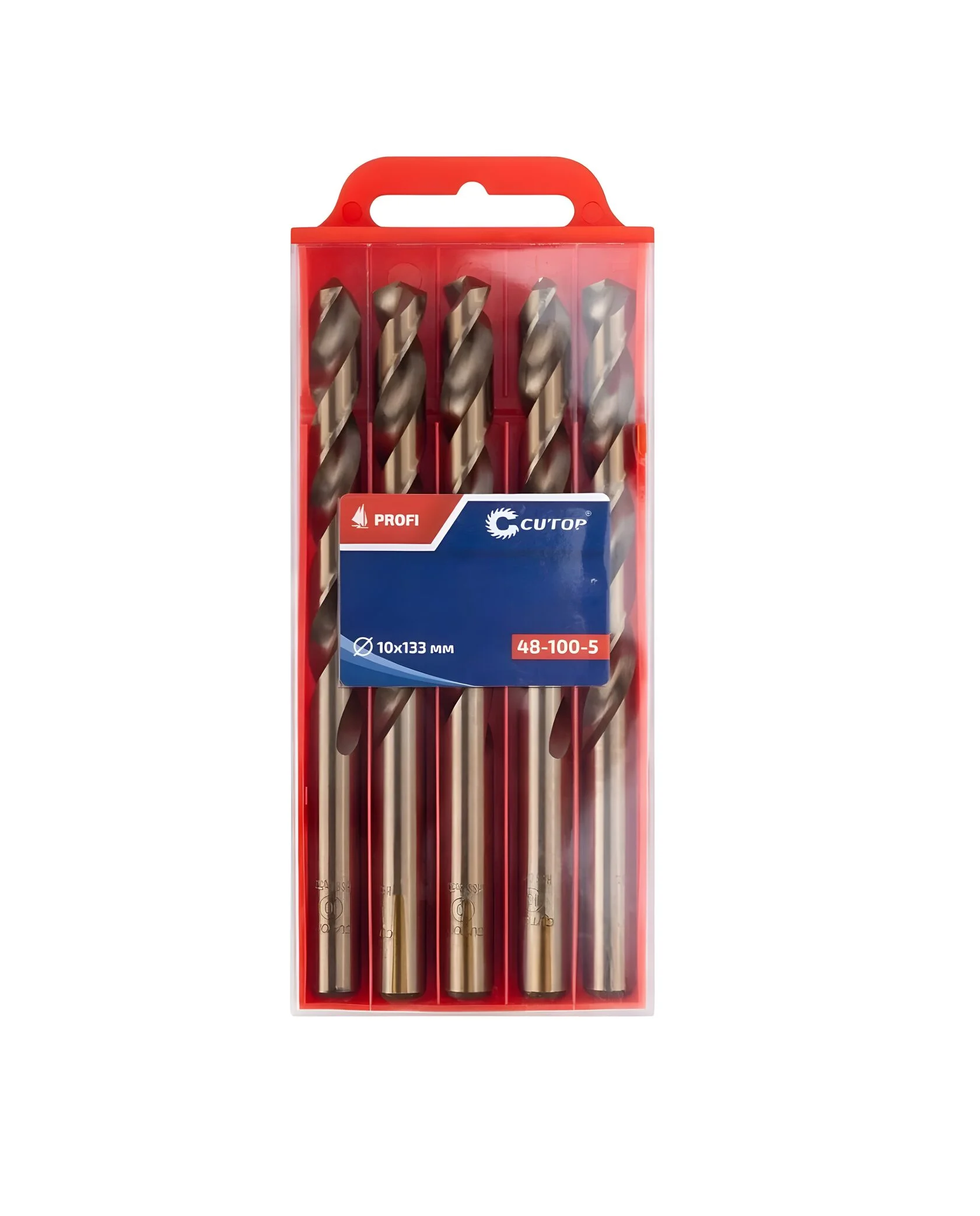 Professional long drill for metal with 5% cobalt, Cutop Profi