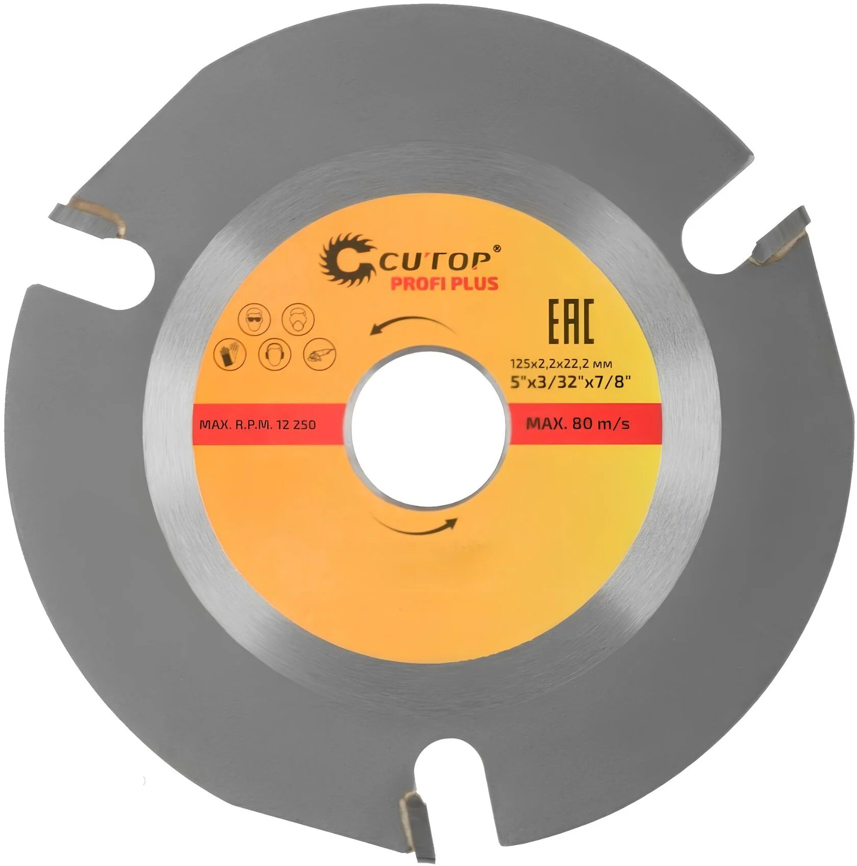 Wood saw blade for angle grinders, Cutop Profi Plus