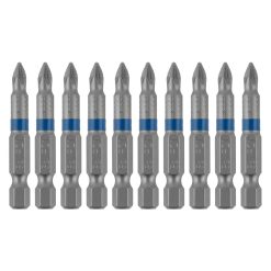 10 pieces - Steel bit set PZ1, 50 mm, Cutop Profi
