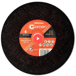Large diameter cutting disc for metal Cutop Special