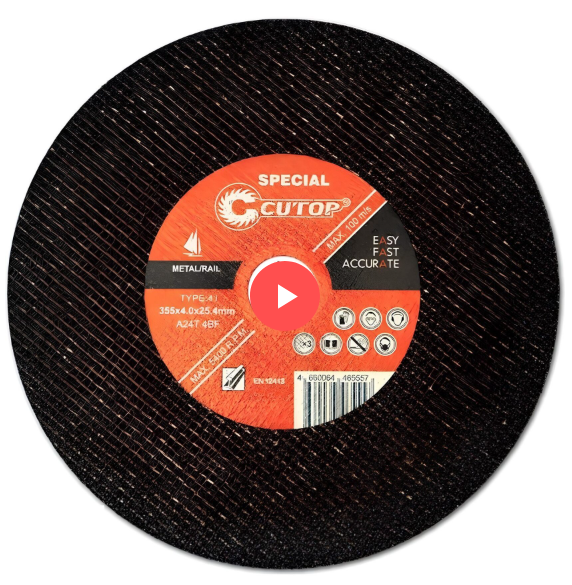 Large diameter cutting disc for metal Cutop Special