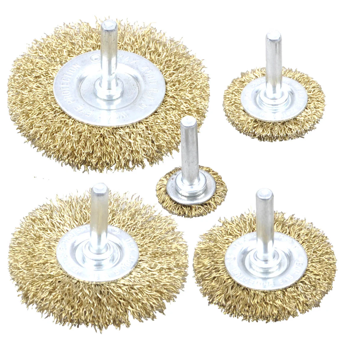 Cutop Profi drill brush set, 5 pieces