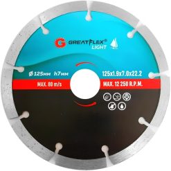 Diamond blade GreatFlex Light
